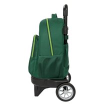 Mochila Con Ruedas Compact Evolution Extraible Real Betis Balompie 33 x 45 x 22 cm.
