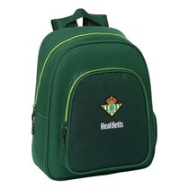 Mochila Infantil Adaptable A Carro Resistente Al Agua Real Betis Balompie 28 x 34 x 10 cm.