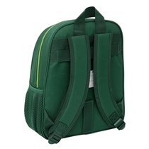 Mochila Infantil Adaptable A Carro Resistente Al Agua Real Betis Balompie 28 x 34 x 10 cm.