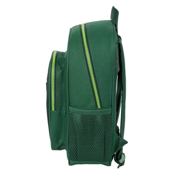 Mochila Infantil Adaptable A Carro Resistente Al Agua Real Betis Balompie 28 x 34 x 10 cm.