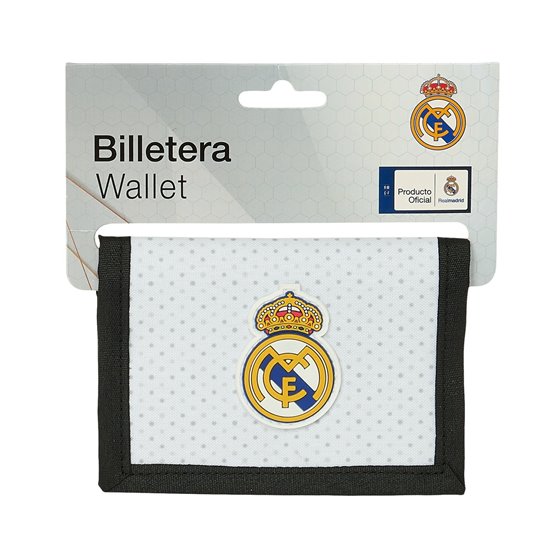 Billetera Real Madrid 1ª Equip. 24/25 12,5 x 9,5 x 1 cm.