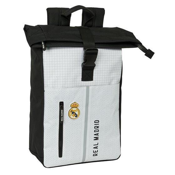 Mochila Solapa Para Portatil 15,6'' Real Madrid 1ª Equip. 24/25 28 x 42 x 13 cm.