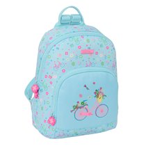 Mini Mochila Reciclado Safta "Bicicleta" 25 x 30 x 13 cm.