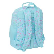Mochila Doble Adaptable A Carro Reciclado Safta "Bicicleta" 32 x 42 x 15 cm.