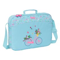 Cartera Extraescolares Reciclado Safta "Bicicleta" 38 x 28 x 6 cm.