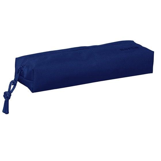 Portatodo Rectangular Con Goma Elastica 22Cm Safta "Dark Blue" 22 x 4 x 7 cm.