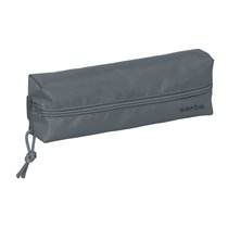 Portatodo Rectangular Con Goma Elastica 22Cm Safta "Dark Grey" 22 x 4 x 7 cm.