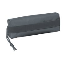 Portatodo Rectangular Con Goma Elastica 22Cm Safta "Dark Grey" 22 x 4 x 7 cm.