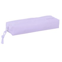 Portatodo Rectangular Con Goma Elastica 22Cm Safta "Light Purple" 22 x 4 x 7 cm.