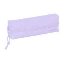 Portatodo Rectangular Con Goma Elastica 22Cm Safta "Light Purple" 22 x 4 x 7 cm.