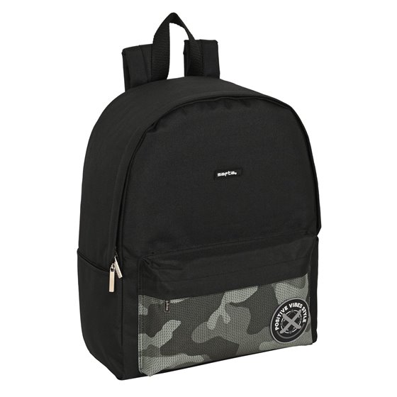 Mochila Para Portatil 14,1" Safta "Stone" 31 x 40 x 16 cm.
