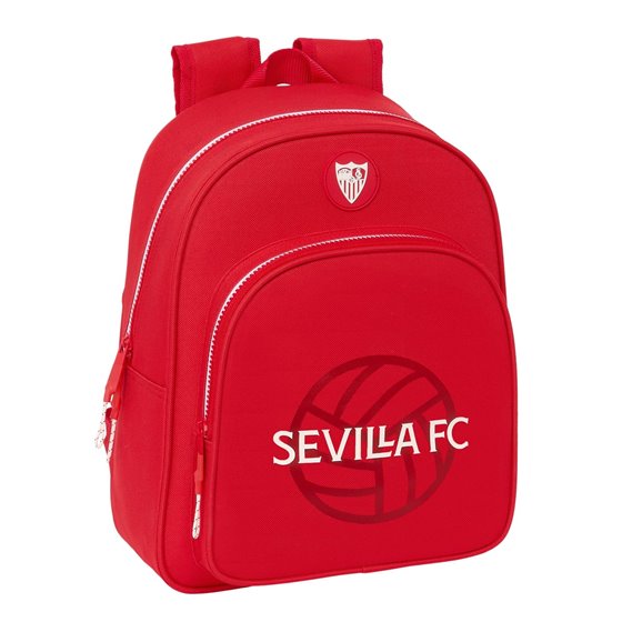 Mochila Infantil Adaptable A Carro Sevilla Fc 28 x 34 x 10 cm.