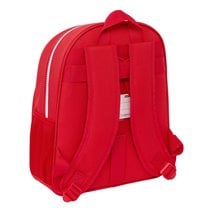 Mochila Infantil Adaptable A Carro Sevilla Fc 28 x 34 x 10 cm.