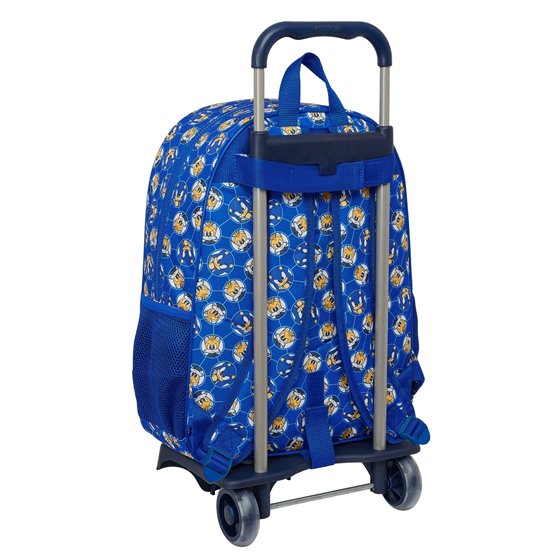Mochila Con Carro  Sonic "Prime" 33 x 42 x 14 cm.