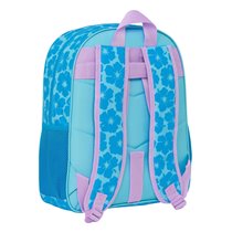Mochila Junior Adaptable A Carro Stitch "Hawaii" 32 x 38 x 12 cm.