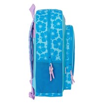 Mochila Junior Adaptable A Carro Stitch "Hawaii" 32 x 38 x 12 cm.