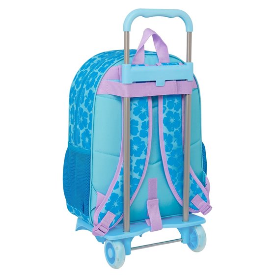 Mochila Con Carro  Stitch "Hawaii" 33 x 42 x 14 cm.