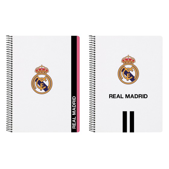Bloc REAL MADRID 1ª Equip. 2020/2021 4º 80 Hojas Tapa Dura 15,5