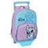Mochila Con Carro  Stitch "Sweet" 26 x 34 x 11 cm.