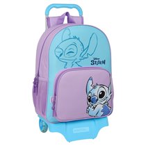 Mochila Con Carro  Stitch "Sweet" 33 x 42 x 14 cm.