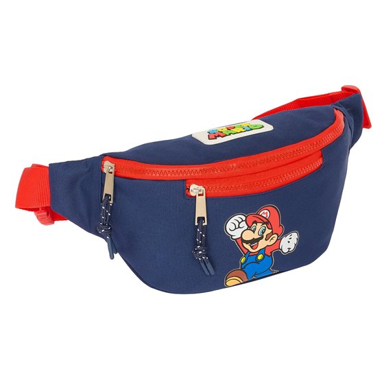 Riñonera Super Mario "World" 23 x 12 x 9 cm.