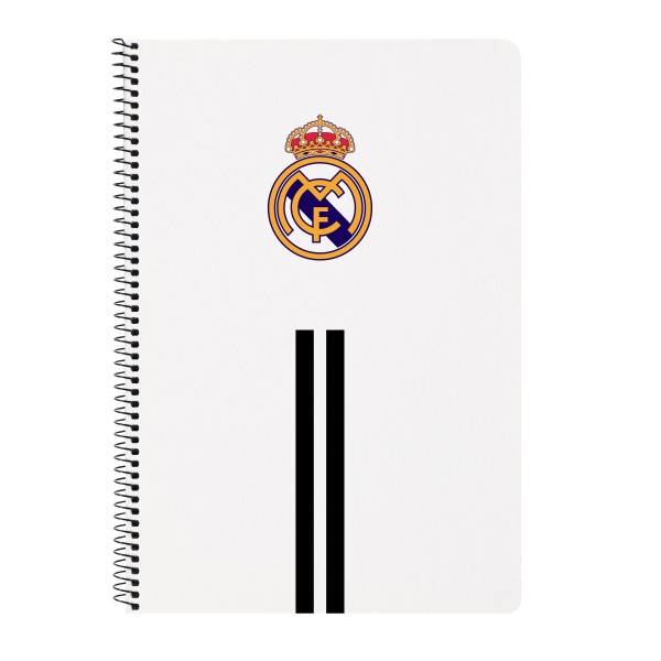 Bloc REAL MADRID 1ª Equip. 2020/2021 Folio 80 Hojas Tapa Dura