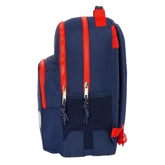 Mochila Doble Adaptable A Carro Super Mario "World" 32 x 42 x 15 cm.