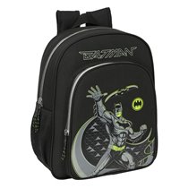 Mochila Junior Adaptable A Carro Batman "Game Over" 32 x 38 x 12 cm.