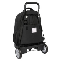 Mochila Con Ruedas Compact Evolution Extraible F.C.Barcelona "Black" 33 x 45 x 22 cm.