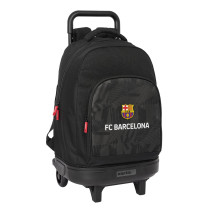 Mochila Con Ruedas Compact Extraible F.C.Barcelona "Black" 33 x 45 x 22 cm.