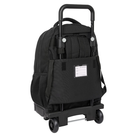 Mochila Con Ruedas Compact Extraible F.C.Barcelona "Black" 33 x 45 x 22 cm.