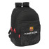 Mochila Doble Adaptable A Carro F.C.Barcelona "Black" 32 x 42 x 15 cm.
