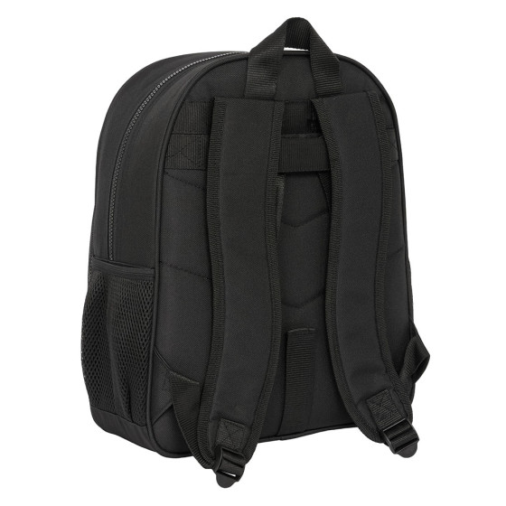 Mochila Junior Adaptable A Carro F.C.Barcelona "Black" 32 x 38 x 12 cm.