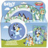 Set Micro Kids 5 Piezas En Estuche Bluey 24,5 x 24 x 5,5 cm.