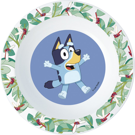 Set Micro Kids 5 Piezas En Estuche Bluey 24,5 x 24 x 5,5 cm.