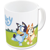 Taza Cerámica 325Ml En Caja Regalo Bluey Walk 11,7 x 10 x 8,7 cm.