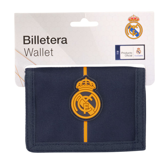 Billetera Real Madrid 2ª Equipacion 24/25 12,5 x 9,5 cm.