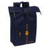 Mochila Solapa Para Portatil 15,6'' Real Madrid 2ª Equipacion 24/25 28 x 42 x 13 cm.
