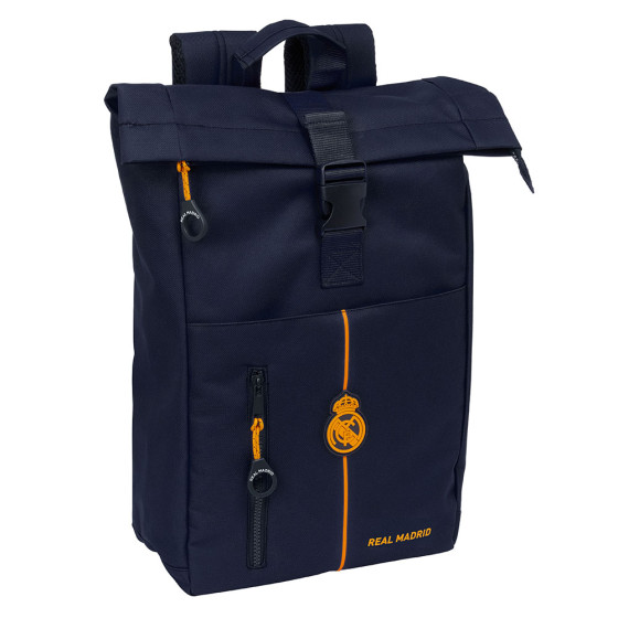 Mochila Solapa Para Portatil 15,6'' Real Madrid 2ª Equipacion 24/25 28 x 42 x 13 cm.