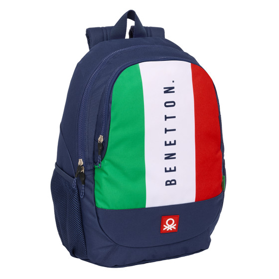 Mochila Adaptable A Carro Benetton "Flag" 32 x 44 x 16 cm.