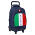 Mochila Con Ruedas Compact Extraible Benetton "Flag" 33 x 45 x 22 cm.