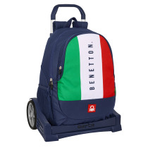 Mochila Más Carro Evolution Benetton "Flag" 32 x 44 x 16 cm.