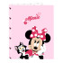 Carpeta Folio 4 Anillas Minnie Mouse "Naive" 