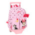 Mochila Más Carro 705 Minnie Mouse "Naive" 28 x 34 x 10 cm.