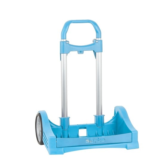 Carro Escolar Portamochila SAFTA Evolution Celeste Plegable 40