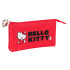 Portatodo Triple Hello Kitty "Iconic" 22 x 12 x 3 cm.