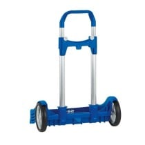 Carro Escolar Portamochila SAFTA Evolution Azulina Plegable 40