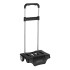 Carro Escolar Portamochila SAFTA Grande Negro 30 x 85 x 23 cm.