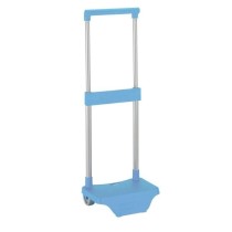 Carro Escolar Portamochila SAFTA Pequeño Azul Claro 22 x 67,5 x