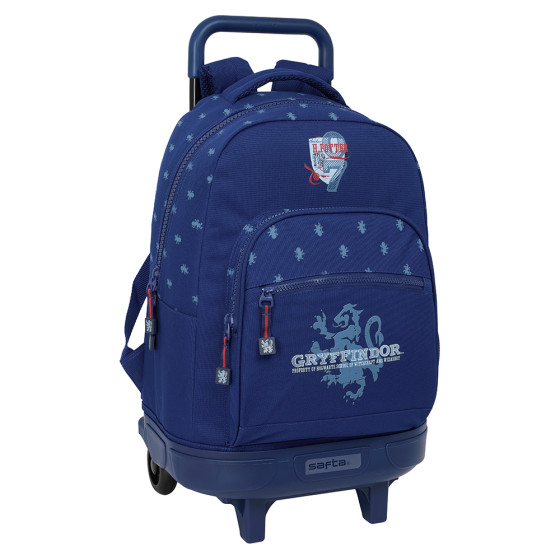 Mochila Con Ruedas Compact Extraible Harry Potter "Captain" 33 x 45 x 22 cm.